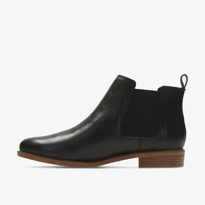Taylor Shine Black Leather Boots