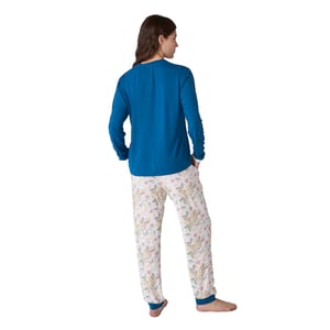 JJBFP0400 Dampyjamas i bomull med lång ärm