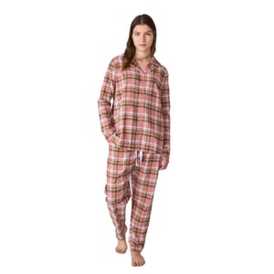 JJB3 Dampyjamas i bomull med lång ärm