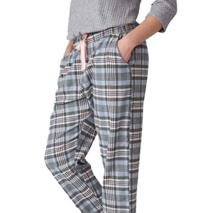 JJBFP1501 Dampyjamas med lång ärm och V-ringning
