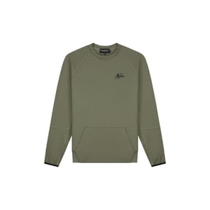 Malelions Sport counter sweater 2.0 d.green ms2-aw24-39-036