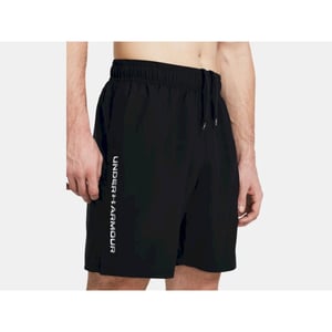 Under Armour ua woven wdmk shorts-blk sportbroek heren -