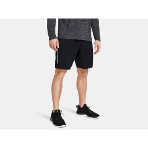 Under Armour ua woven wdmk shorts-blk sportbroek heren -