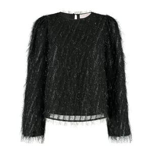 Studio Amaya Velvet blouse fluffy