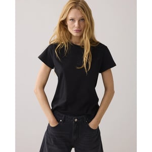 Summum 3s5185-30714 990 rhine stone logo tee black