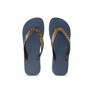 Uzurii Python bronze marineblauw