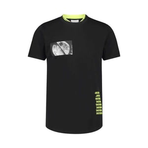 Purewhite Polo t-shirt pw 4 zwart