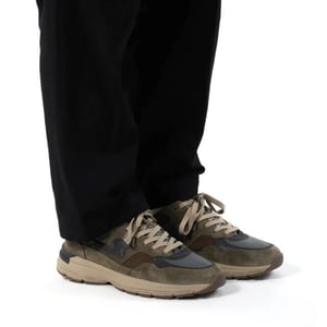 Stepney workers club S.w.c amiel s-strike geo merged woodland lage sneakers unisex