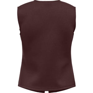 Only Onlnaomi s/l vest swt decadent chocolate/g
