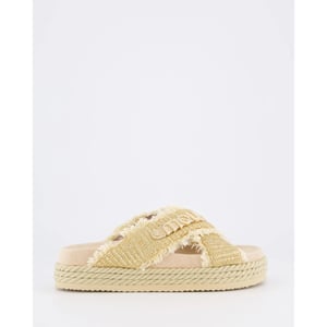 Mou Dames criss-cross rope sandal