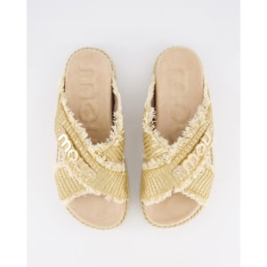 Mou Dames criss-cross rope sandal
