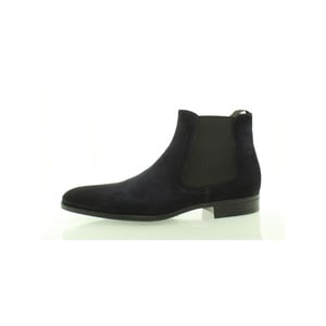 Giorgio 38204 halfhoge zwart suède laarsje met rubber zool