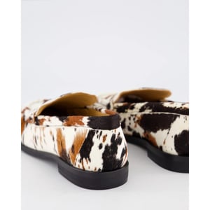 Gibaldi Dames leopard loafer