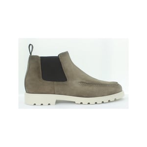 Giorgio 93903 suede enkellaarsje met witte rubber zool