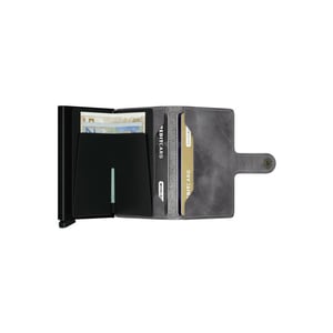 Secrid mini wallet mv grey-black