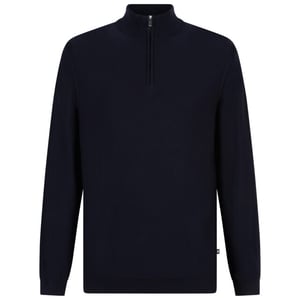 PRESLY & SUN Scott zip knitted pullover