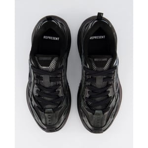 Represent Heren storm runner dip dye zwart