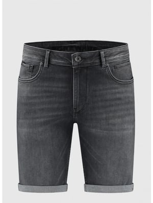 Purewhite The steve 883 skinny denim shorts dark grey