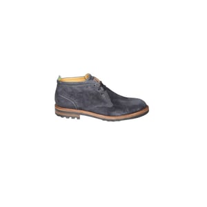 Floris van Bommel Half hoge suede veterschoenen