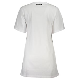 Tijgerkop Geborduurde T-shirt Jurk