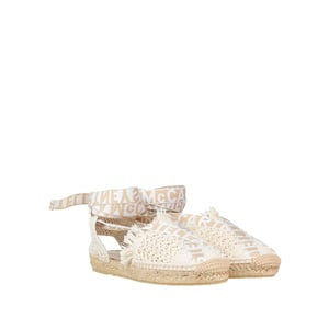 Stella McCartney Logotyp Canvas Espadrillos