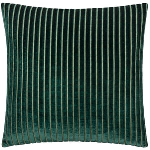 Paoletti Savoy Stripe Velvet Cushion Cover 50cm x 50cm