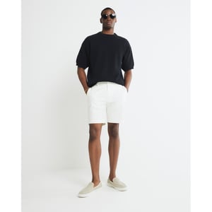 River Island Mens Chino Shorts Cream Slim Fit