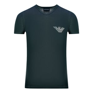Emporio Armani Merklogo Zwart Ondergoed T-shirt