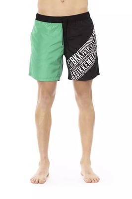Bikkembergs Badshorts Met Grafische Print