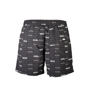 Logo Print Zwemshorts