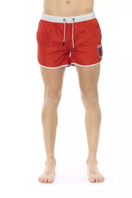 Zwemshorts Rode Patches