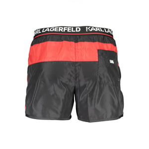 Zwemshorts met logo taille-detail