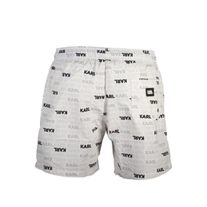 Logo Print Zwemshorts