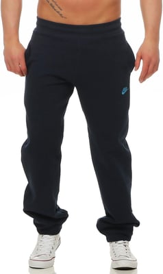 Nike Club Navy Blue 406 Mens NSW Fleece Joggers