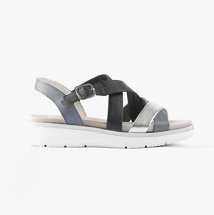 Remonte D2k53-14 Womens Sandals Blue Combination
