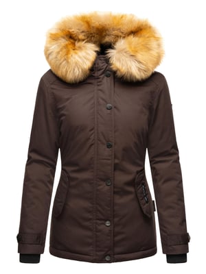 Navahoo Dames Winterjas Laura – Warm, Stijlvol & Met Afneembare Bontkraag