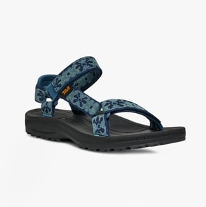 Teva Winsted Womens Sandals Archive Floral Crown Blue/ Dress Blues
