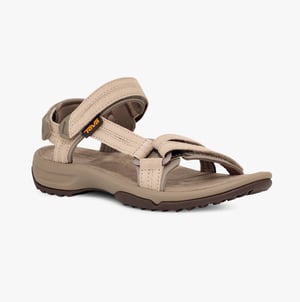 Teva Terra Fi Lite Suede Womens Sandals Feather Grey