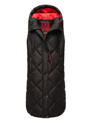 Navahoo lange dames bodywarmer Schnuckel – Modern & Met Capuchon