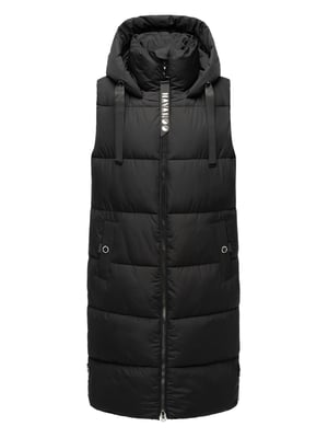 Navahoo dames lange bodywarmer Schnuffelchen – Warm & Stijlvol met Capuchon