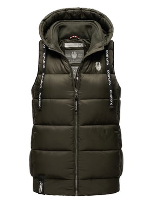 Navahoo Dam Quiltad Västs Kassidy – Lätt & Modern med Huva