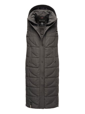 Navahoo dames gewatteerd vest Brezelchen – Lang & Warm