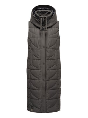 Navahoo dames gewatteerd vest Brezelchen – Lang & Warm