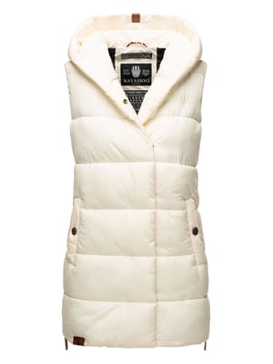 Navahoo dames lange gewatteerde bodywarmer Madilynaa – Warm & Comfortabel