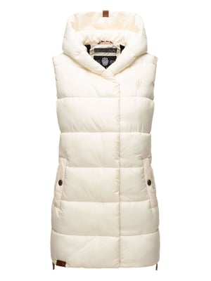Navahoo dames lange gewatteerde bodywarmer Madilynaa – Warm & Comfortabel