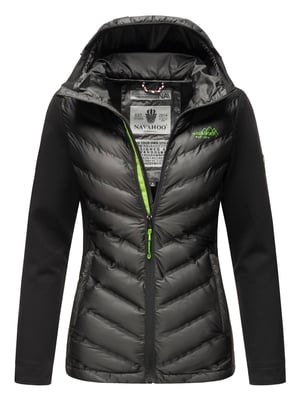Navahoo Dam Quiltad Jacka Nimm mich mit – Figurnära, Modern & Bekväm med Huva
