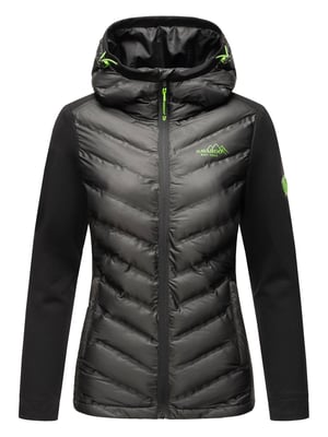 Navahoo Dam Quiltad Jacka Nimm mich mit – Figurnära, Modern & Bekväm med Huva