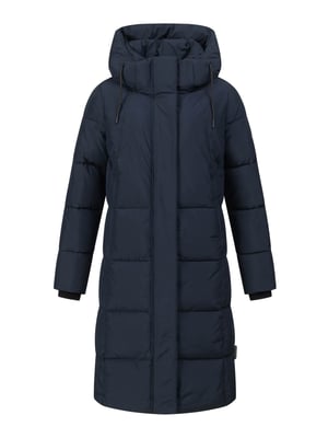 Marikoo dames lange gewatteerde winterjas Tabiaa XVI met capuchon & fleece