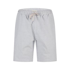 Phil & Co Heren shortama korte pyjama set gestreept