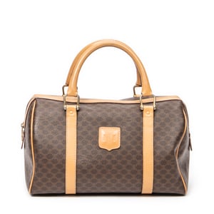 Vintage Small Boston  Handbag